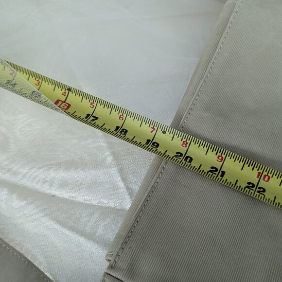 Monogram E Shoulder Bag Non Leather Vintage Ecru Light Grey White - Picture 9 of 9